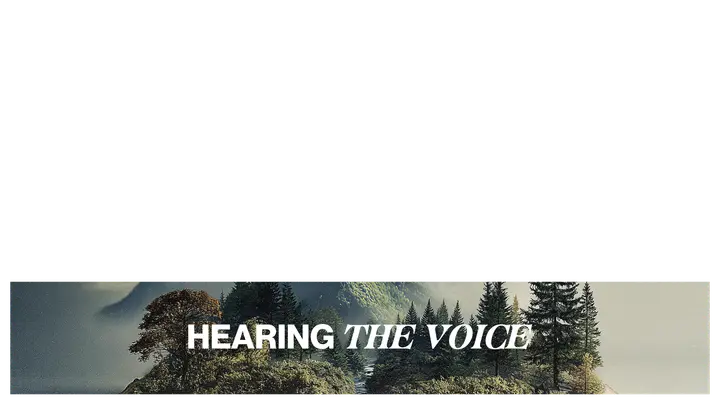 Hearing the Voice: lower third