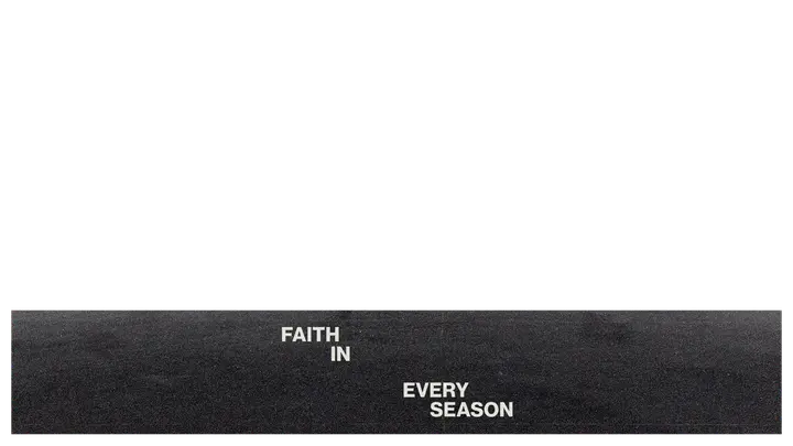 Faith in Every Season: lower third