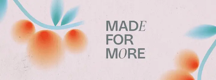 Made For More: facebook cover