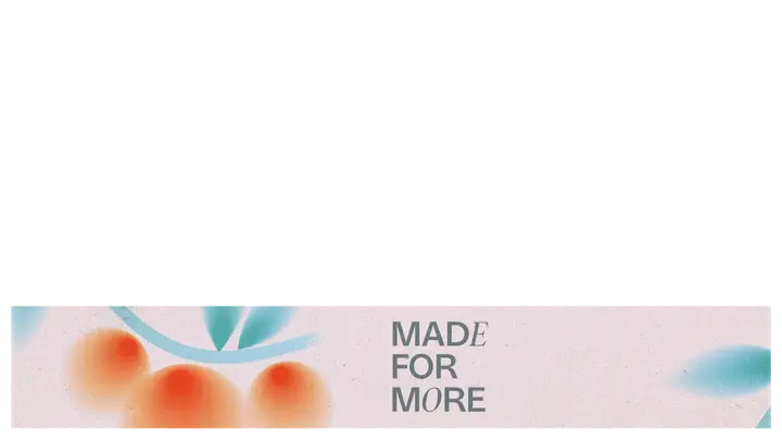 Made For More: lower third
