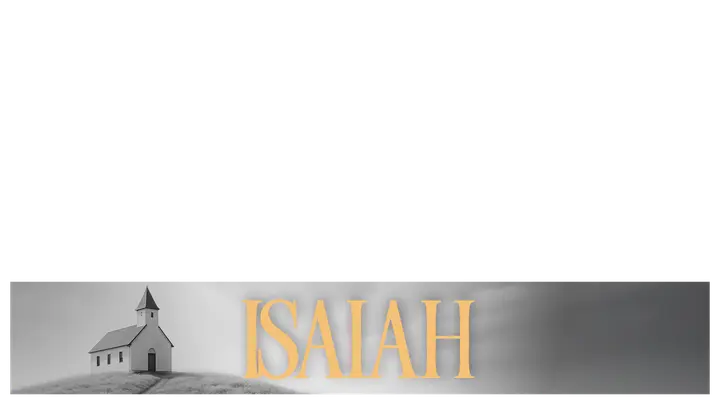 Isaiah: lower third