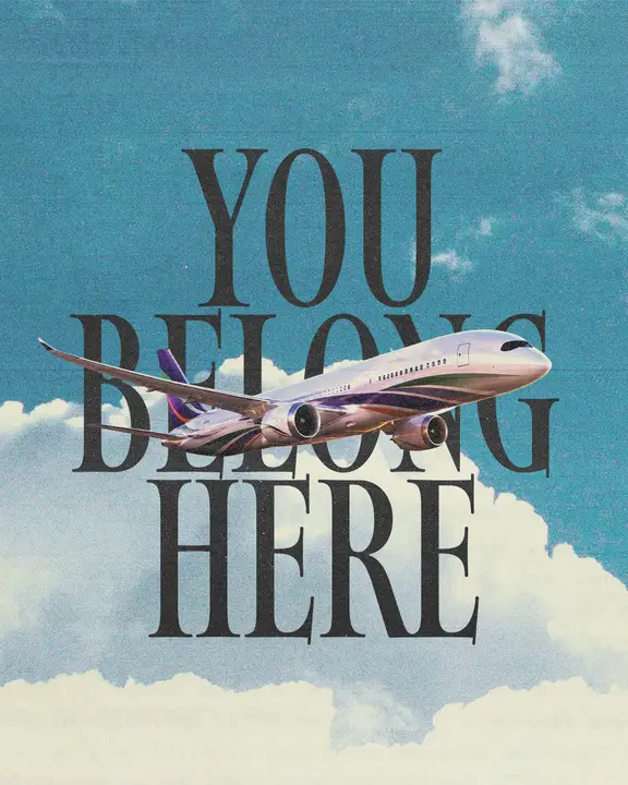 You Belong Here: social post