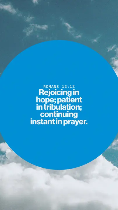 Rejoicing In Hope: story