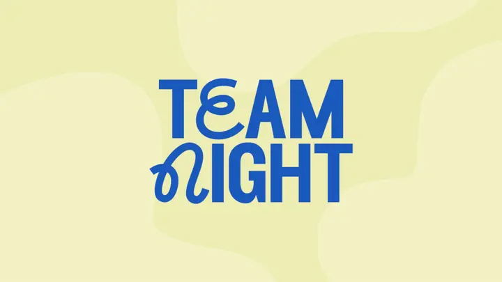 Team Night: 4K slide
