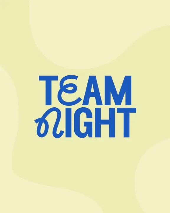 Team Night: social post