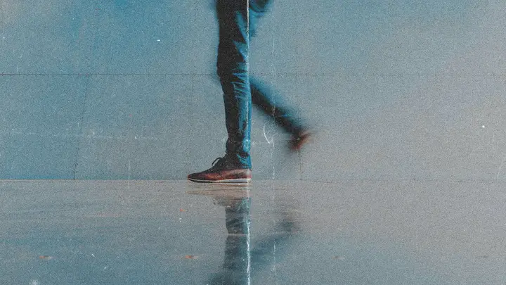 The Walk: blank background