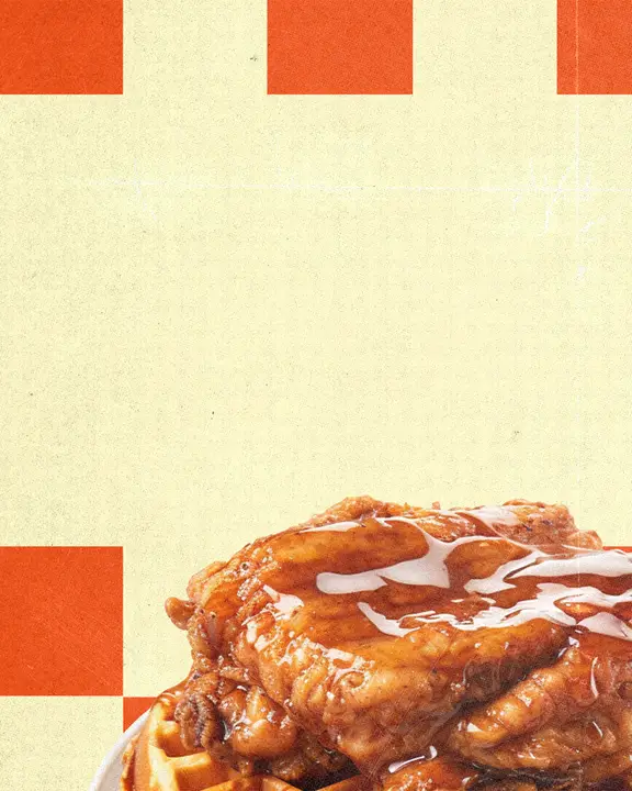 Chicken and Waffles Night: social post · blank
