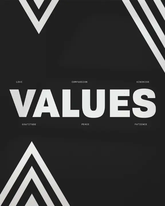 Values: social post