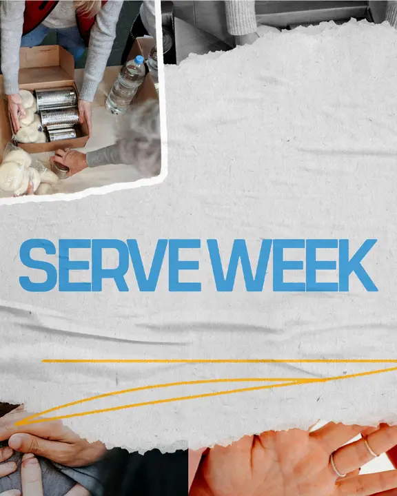 Serve Week: social post