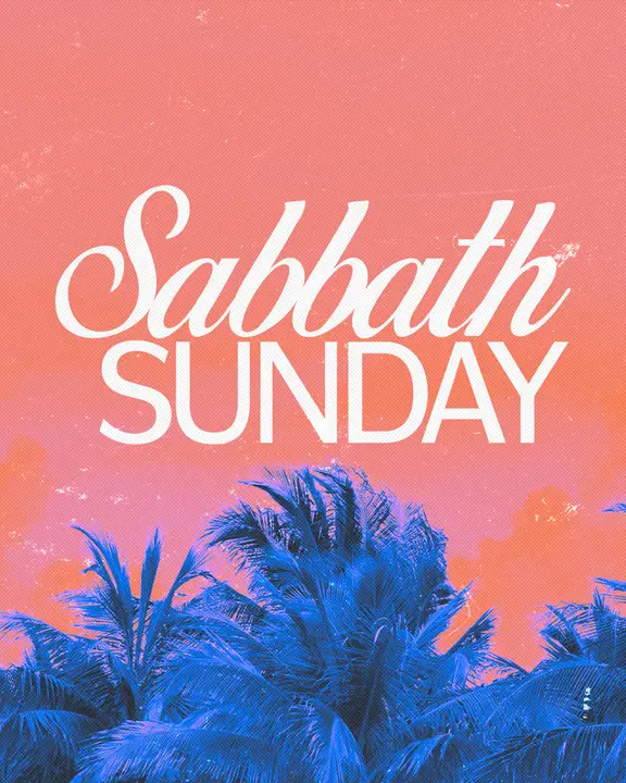Sabbath Sunday: social post