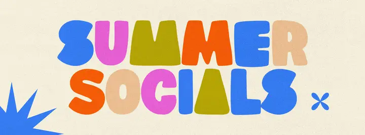 Summer Socials: facebook cover
