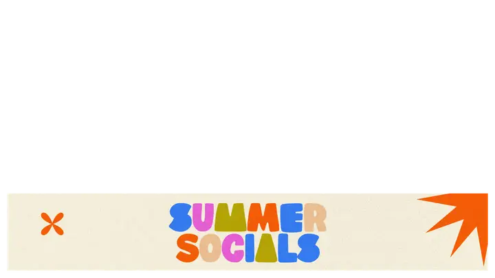 Summer Socials: lower third