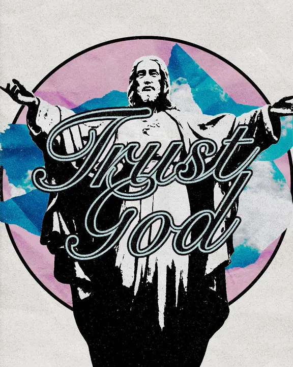 Trust God: social post
