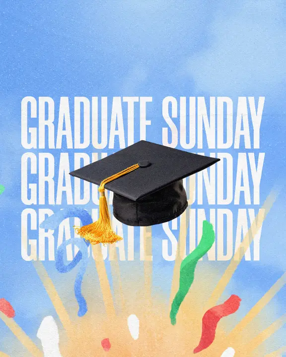 Graduate Sunday: social post
