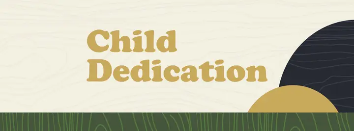 Child Dedication: facebook cover