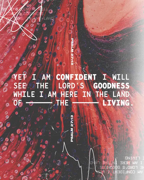Psalm 27: social post