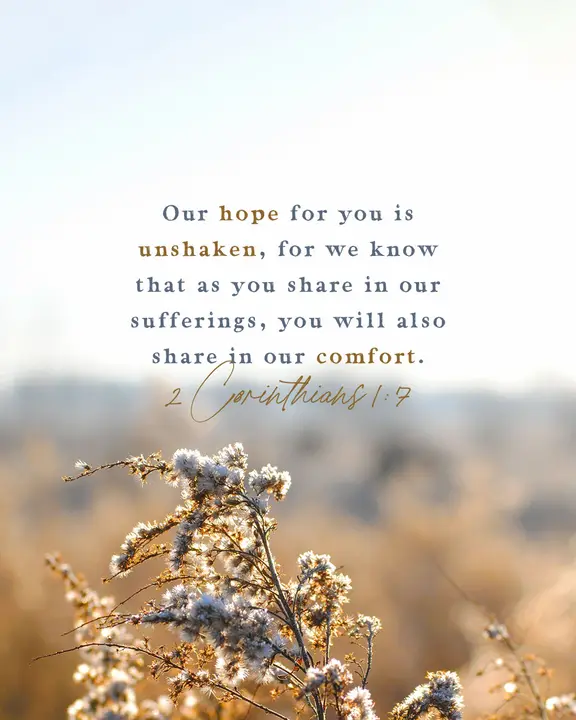 2 Corinthians 1: social post