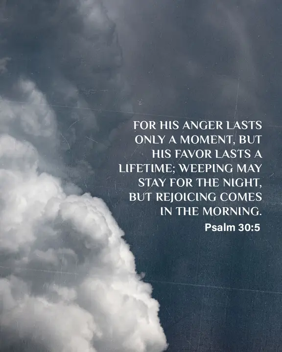 Psalm 30: social post