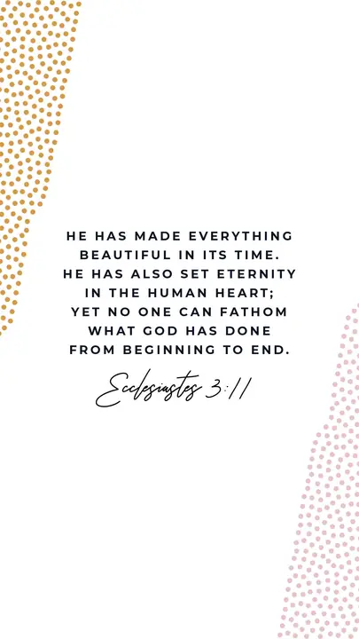 Ecclesiastes 3: story