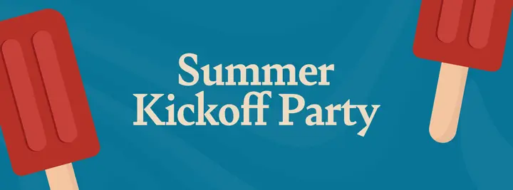 Summer Kickoff Party: facebook cover