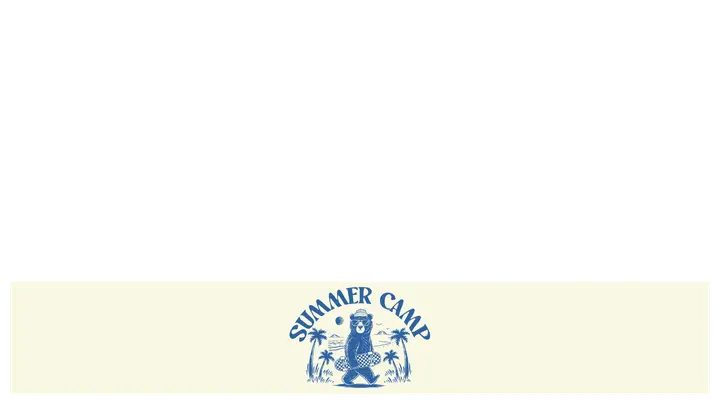 Summer Camp: lower third