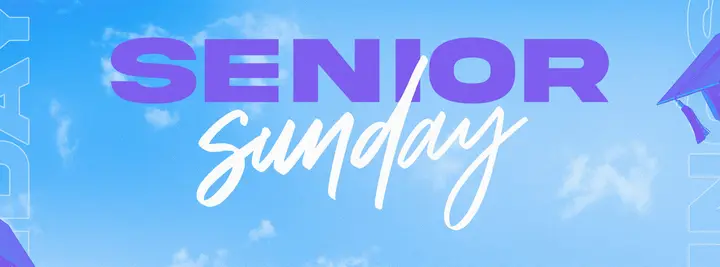 Senior Sunday: facebook cover