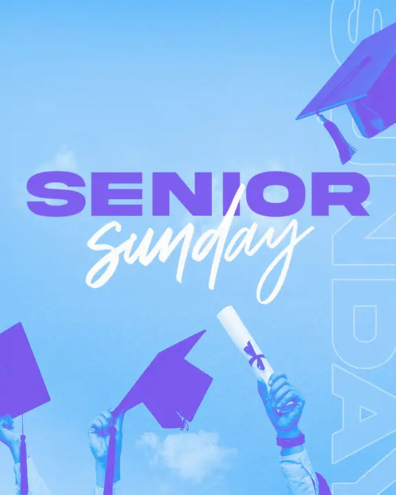 Senior Sunday: social post