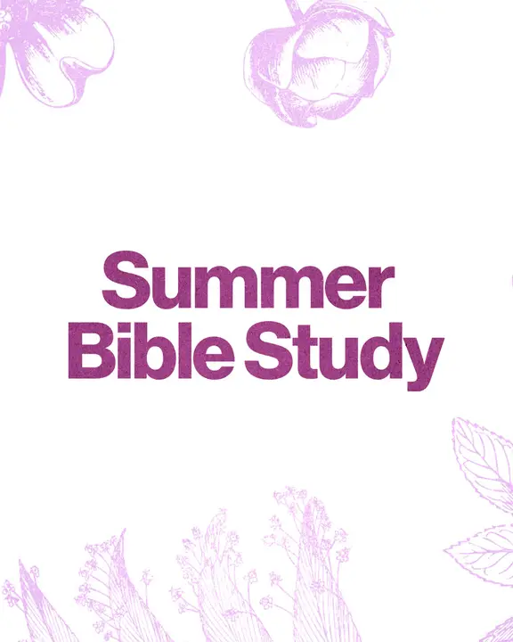 Summer Bible Study: social post