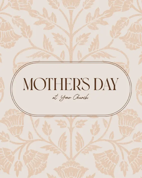 Mother’s Day At Your Church: social post