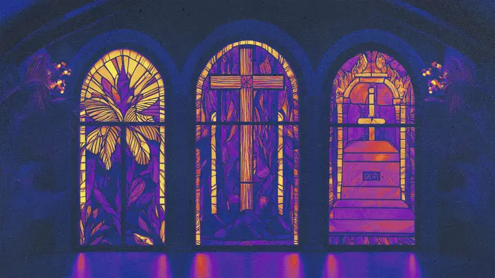Easter: 4K slide · blank