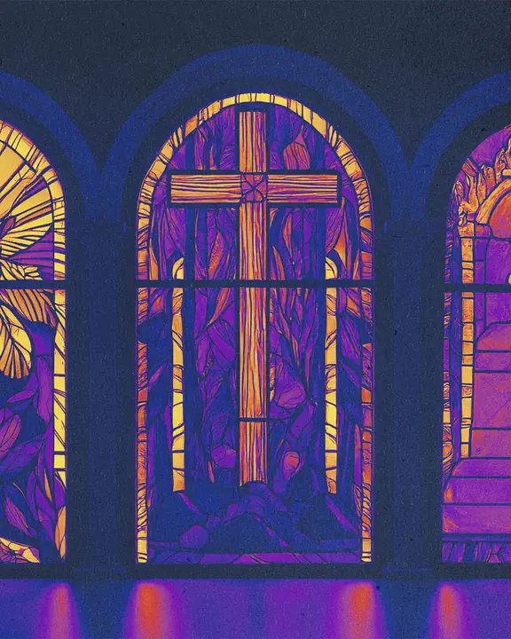 Easter: social post · blank