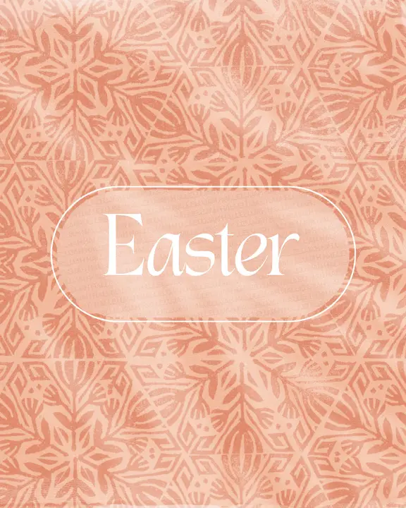 Easter: social post