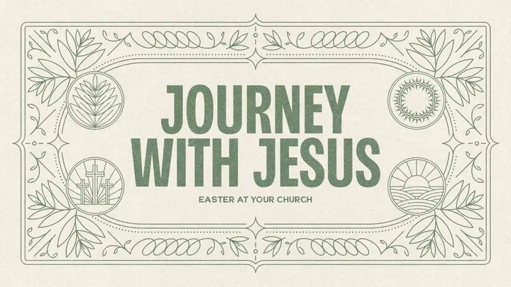 Journey With Jesus: Easter At Your Church: HD slide