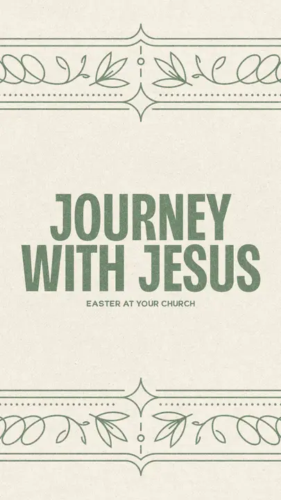 Journey With Jesus: Easter At Your Church: story