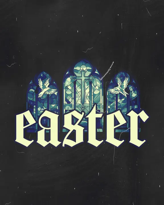 Easter: social post