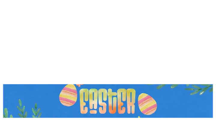Easter: lower third