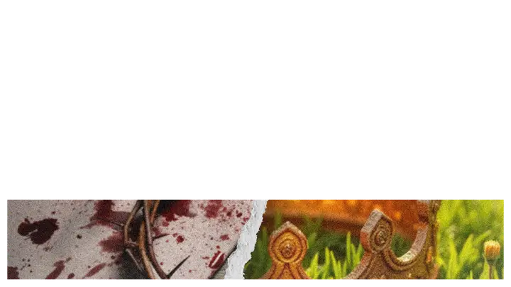 Easter Weekend: The Blood Of Jesus & The Crown Of Life: lower third · blank
