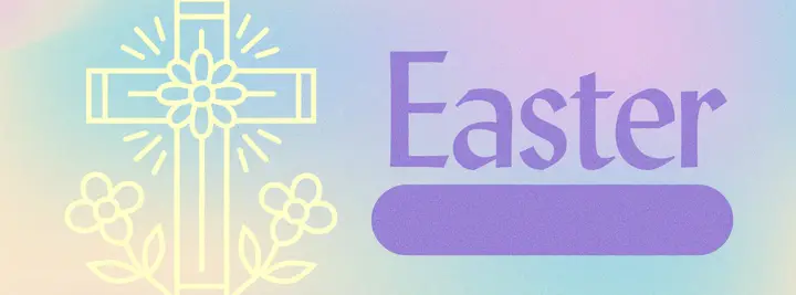 Easter: facebook cover