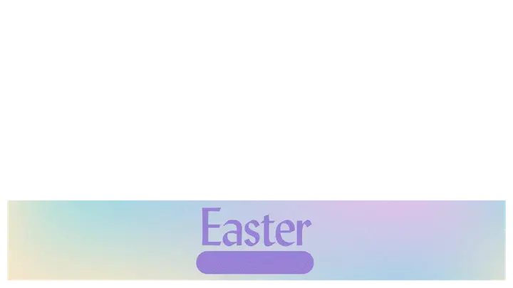 Easter: lower third