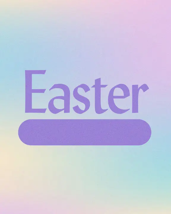 Easter: social post
