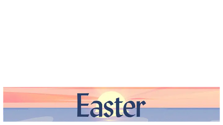 Easter: lower third