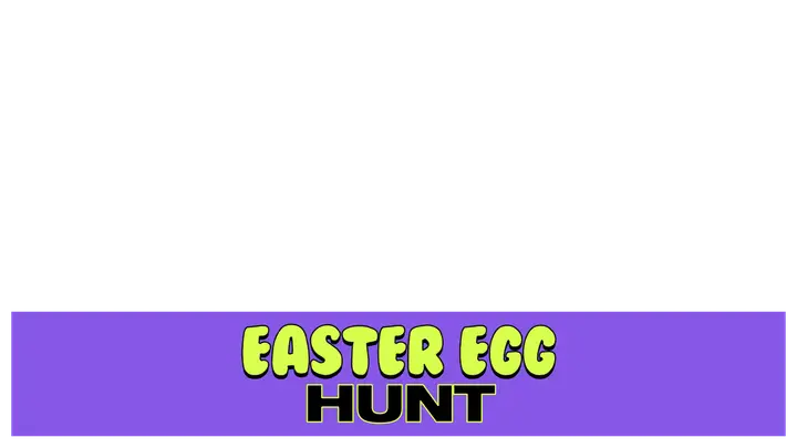 Easter Egg Hunt: lower third