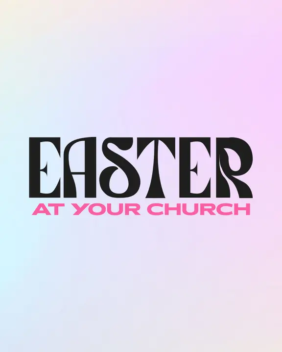 Easter At Your Church: social post