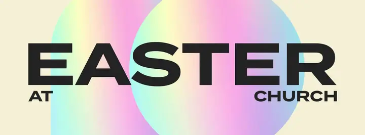 Easter At Church: facebook cover