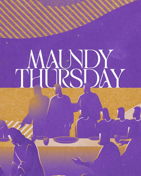 Maundy Thursday: social post