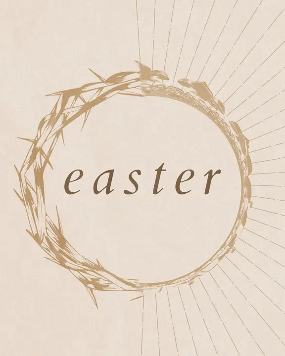 Easter: social post