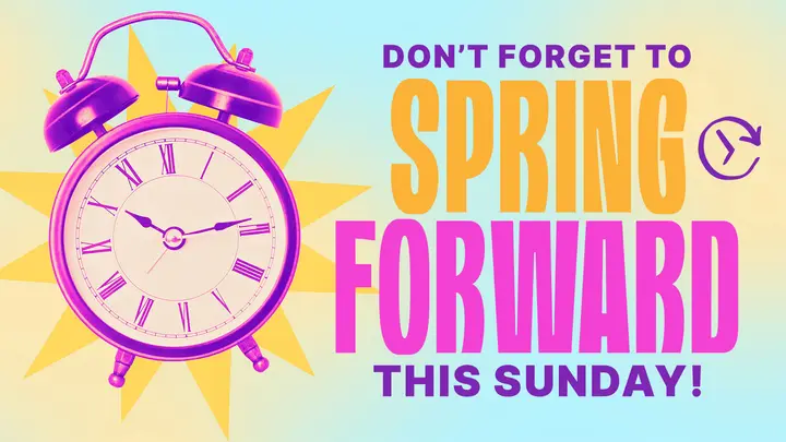 Spring Forward: title slide