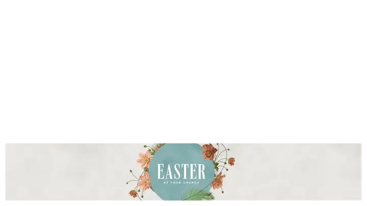 Easter At Your Church: lower third