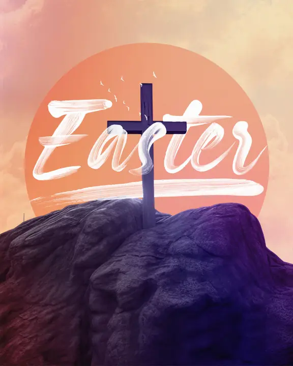Easter: social post