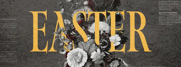Easter: facebook cover